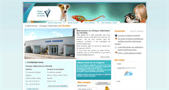 Desktop Screenshot of clinique-veterinaire-du-perollier.com